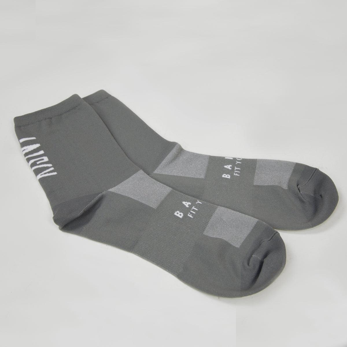 Baisky Mens Sport Socks (Purity Grey) - BUMSONTHESADDLE