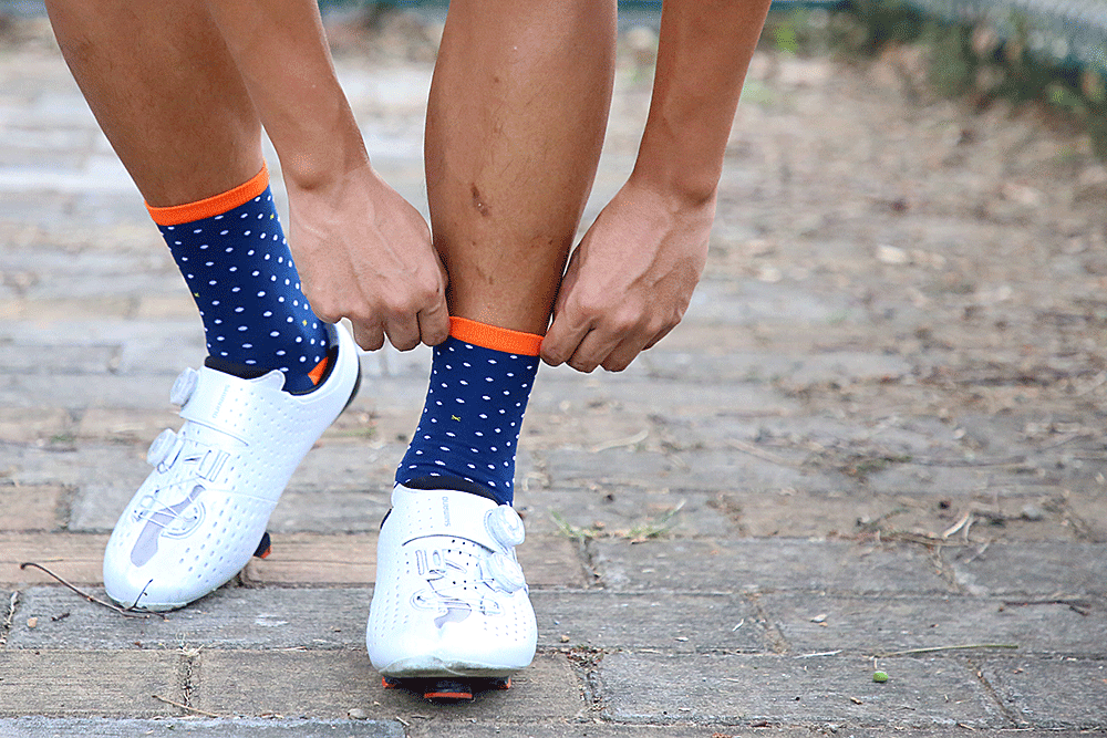 Baisky Mens Sport Socks (Star Blue) - BUMSONTHESADDLE