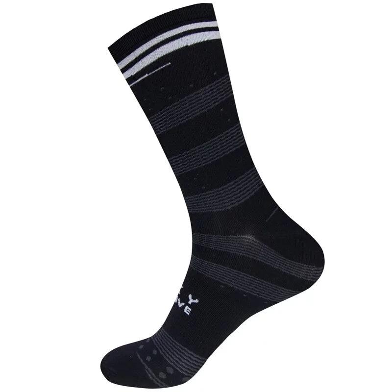 Baisky Mens Sport Socks (Windrider Black) - BUMSONTHESADDLE