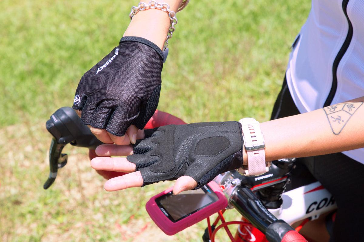 Baisky TRHF299 Cycling Gloves (Back/Black) - BUMSONTHESADDLE