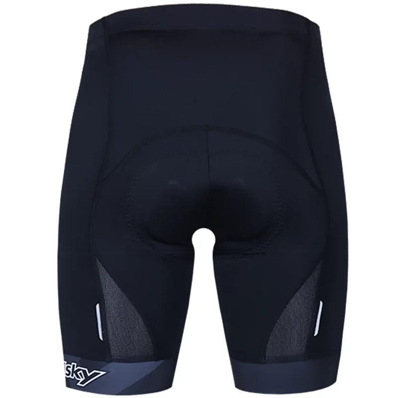 Baisky TRMS700 Mens Cycling Shorts (Dark Knight Black) - BUMSONTHESADDLE