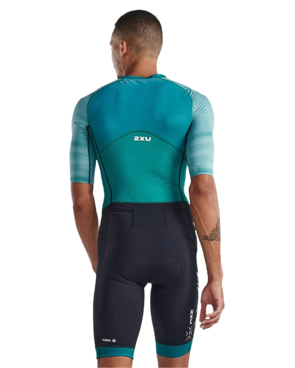 Light Speed Front Zip Men’s Triathlon Suit – 2XU premium cycling Tri Suits in India from Cobbled Climbs