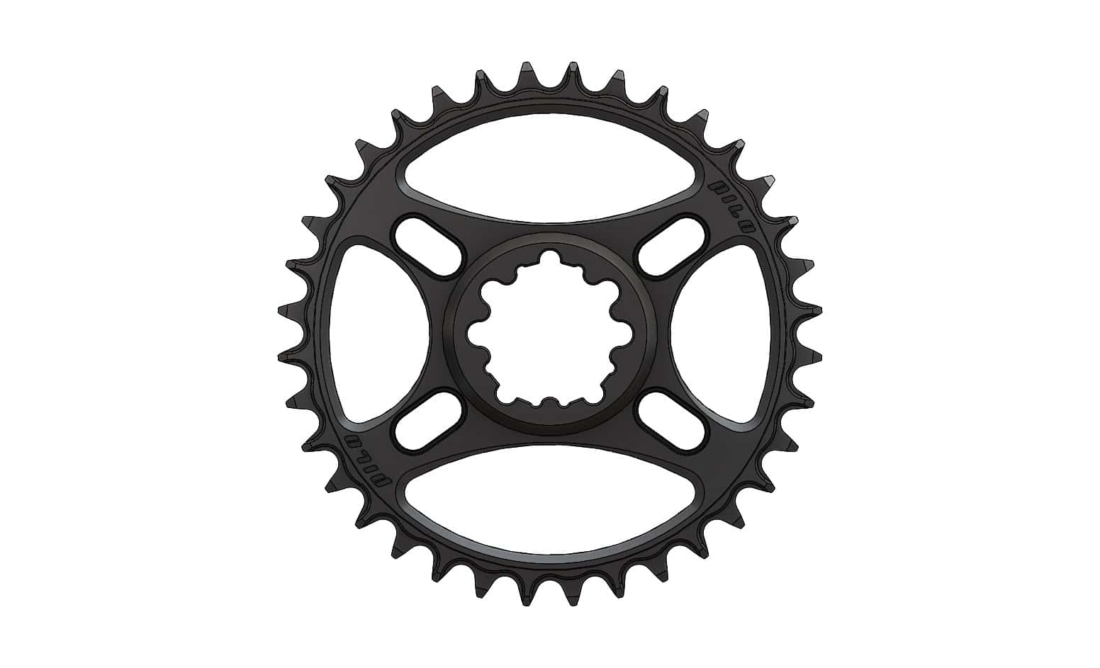 36T Narrow Wide Chainring For Sram Direct Dub