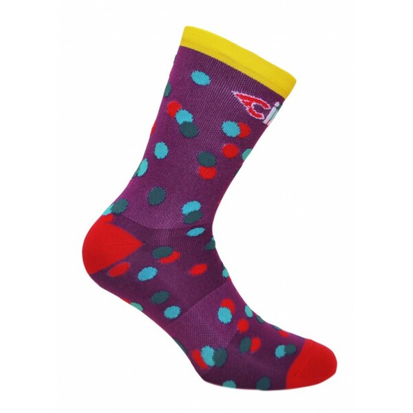 CALEDIO DOTS MENS CYCLING SOCKS