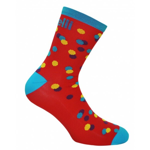 CALEDIO DOTS MENS CYCLING SOCKS