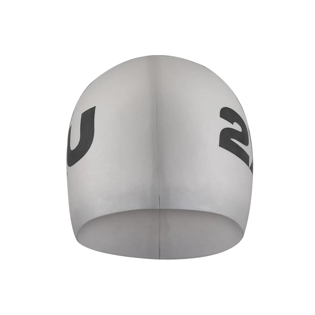 Silicone Swim Cap (Silver) – 2XU premium cycling Swimming Caps in India from Cobbled Climbs