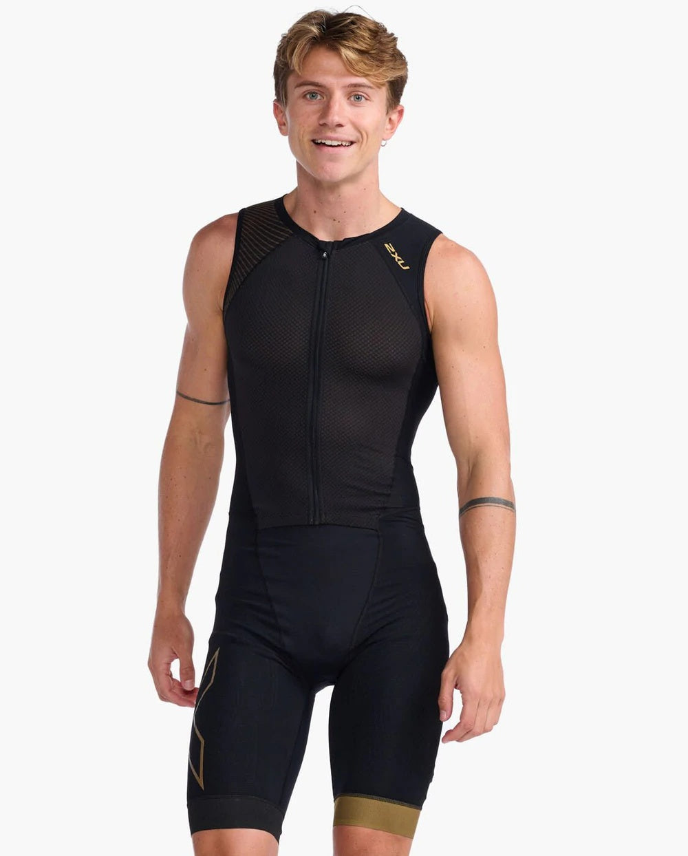 LIGHT SPEED FRONT ZIP TRISUIT – 2XU premium cycling Tri Suits in India from Cobbled Climbs