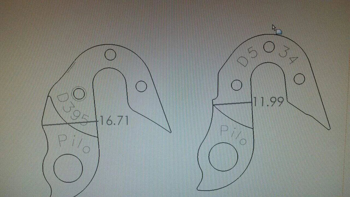 Derailleur Hanger for Cipollini