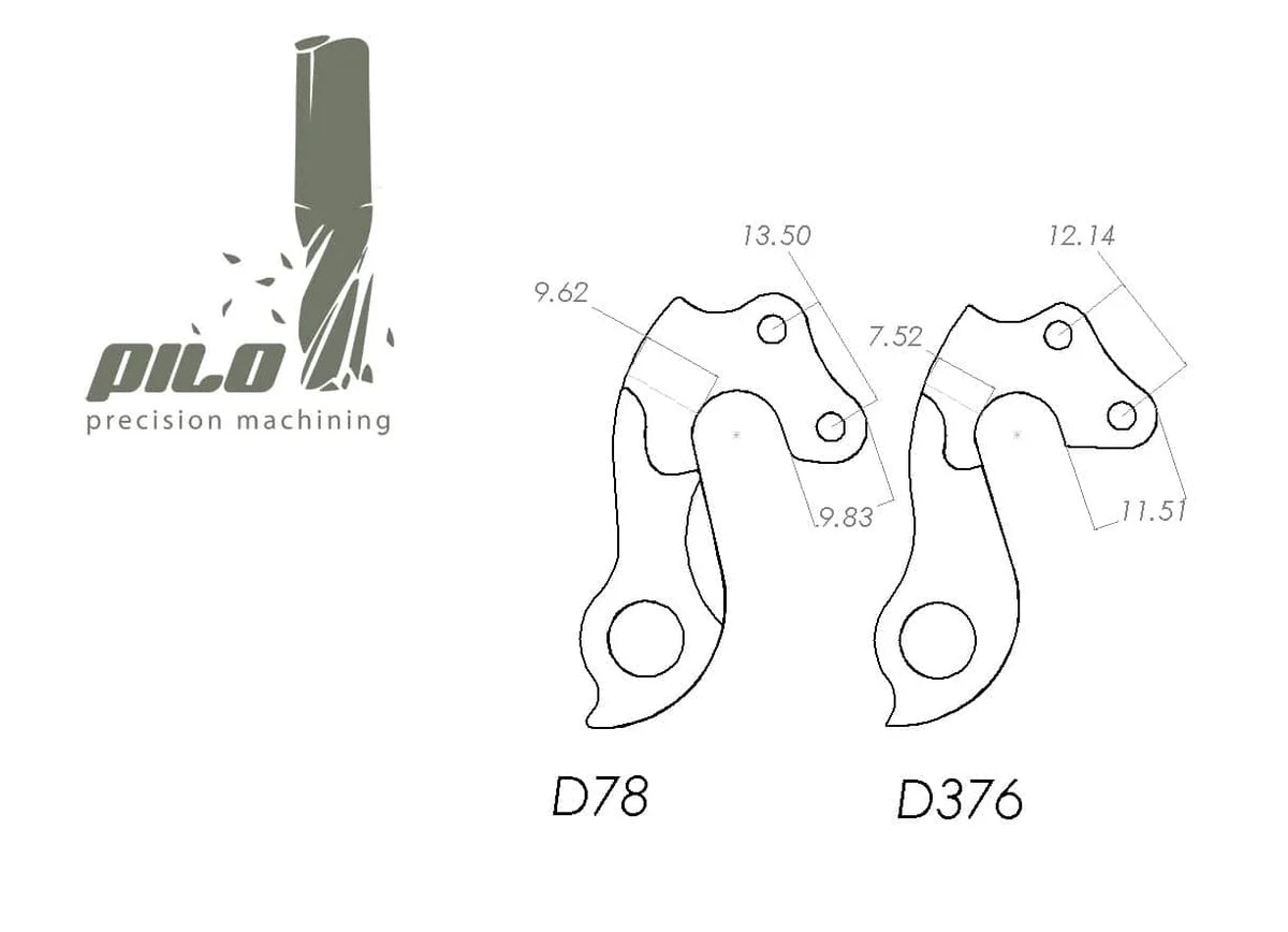 Derailleur Hanger for Canyon, Focus, KSM, Marin, Merida, Orbea, Raleigh, Stevens