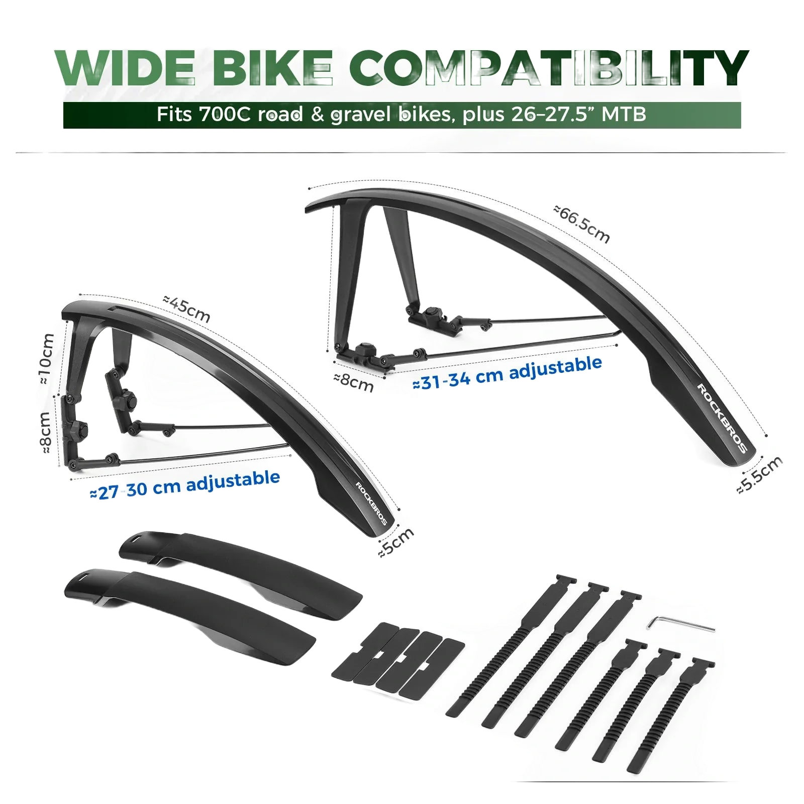 Mudguards For Road Gravel MTB Bikes