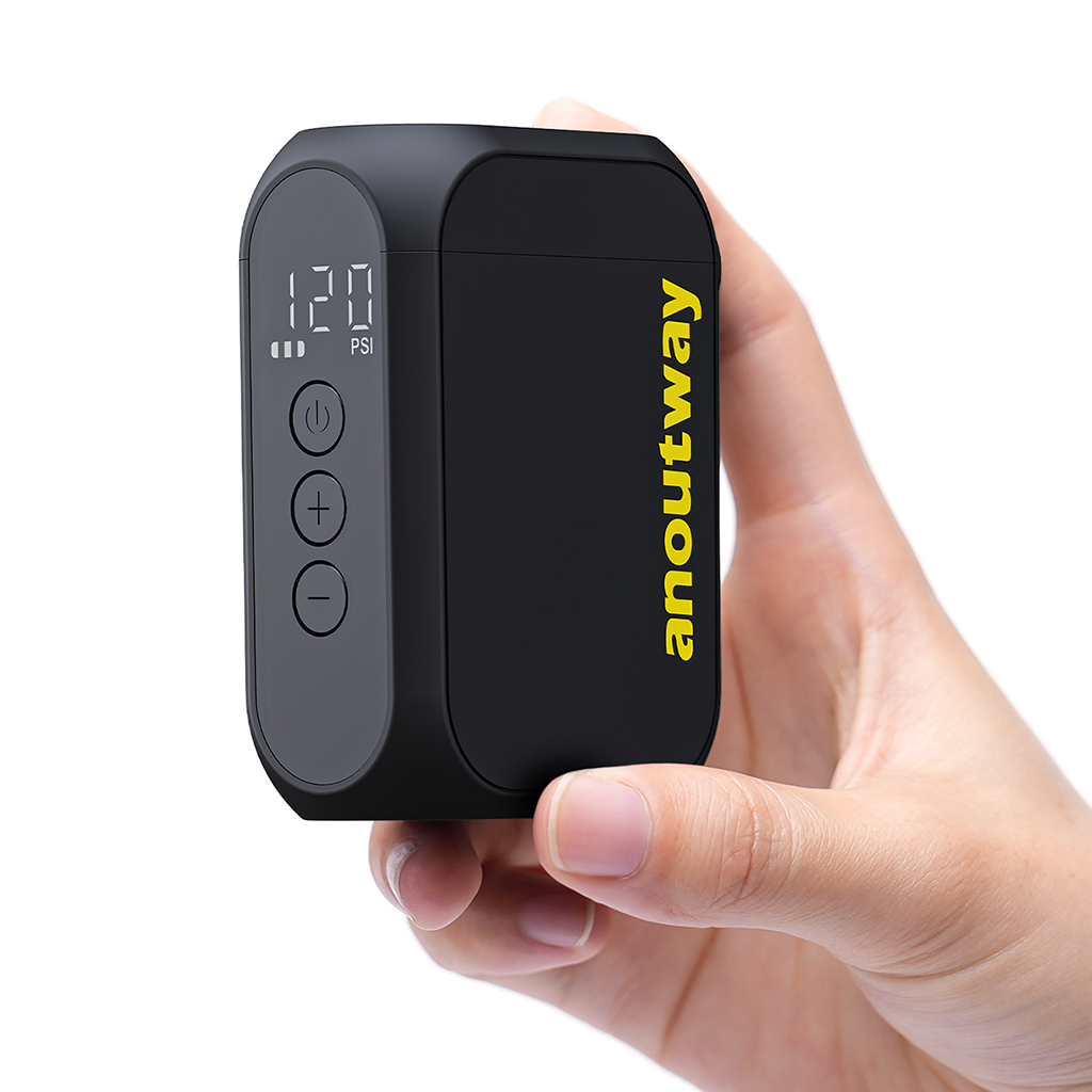 Anoutway AT1 Max Mini Electric Air Pump | Cycplus | Cobbled Climbs – view 2