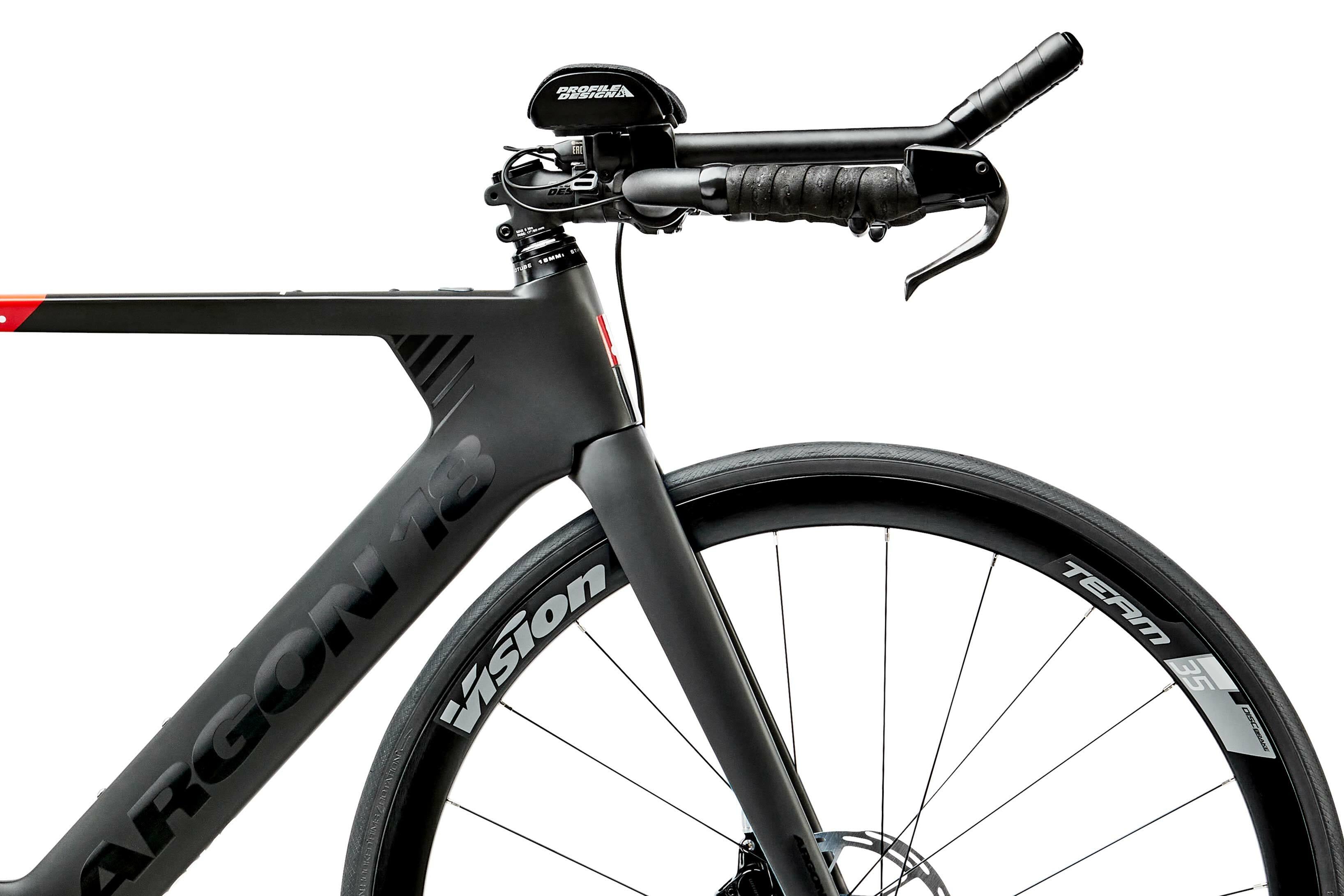 E-117 Ultegra DI2 Tri Disc Bike | Argon 18 | Cobbled Climbs – view 9