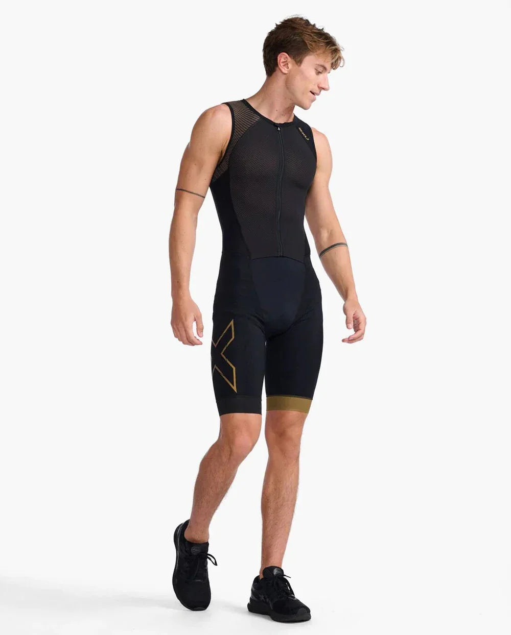 LIGHT SPEED FRONT ZIP TRISUIT - 2XU - Cobbled Climbs