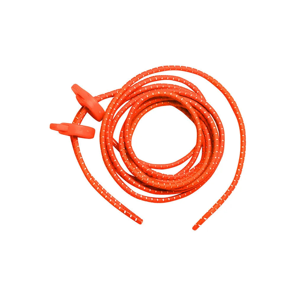 Elastic Shoe Laces (Neon Orange) – Zone 3 premium cycling Shoe spares in India from Cobbled Climbs