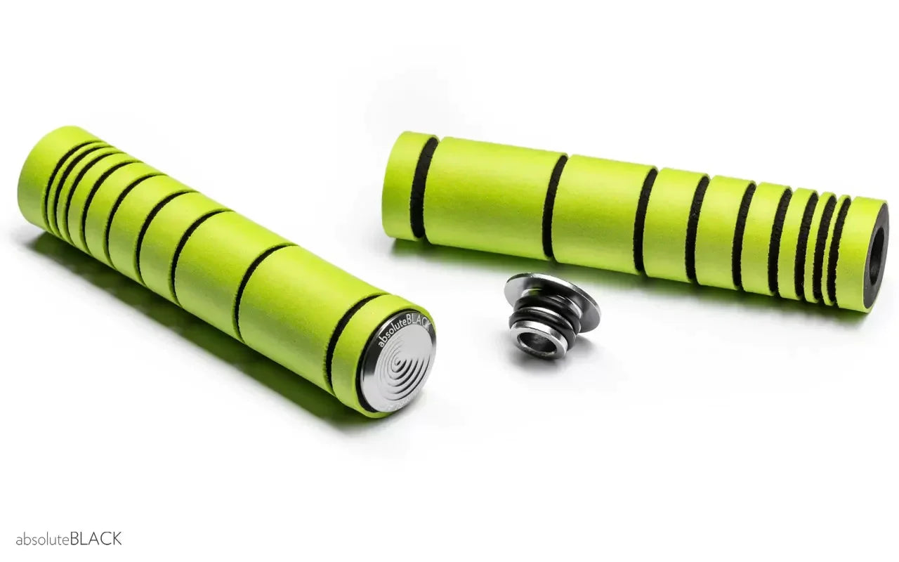 SILICON GRIPS - Absolute Black - Cobbled Climbs