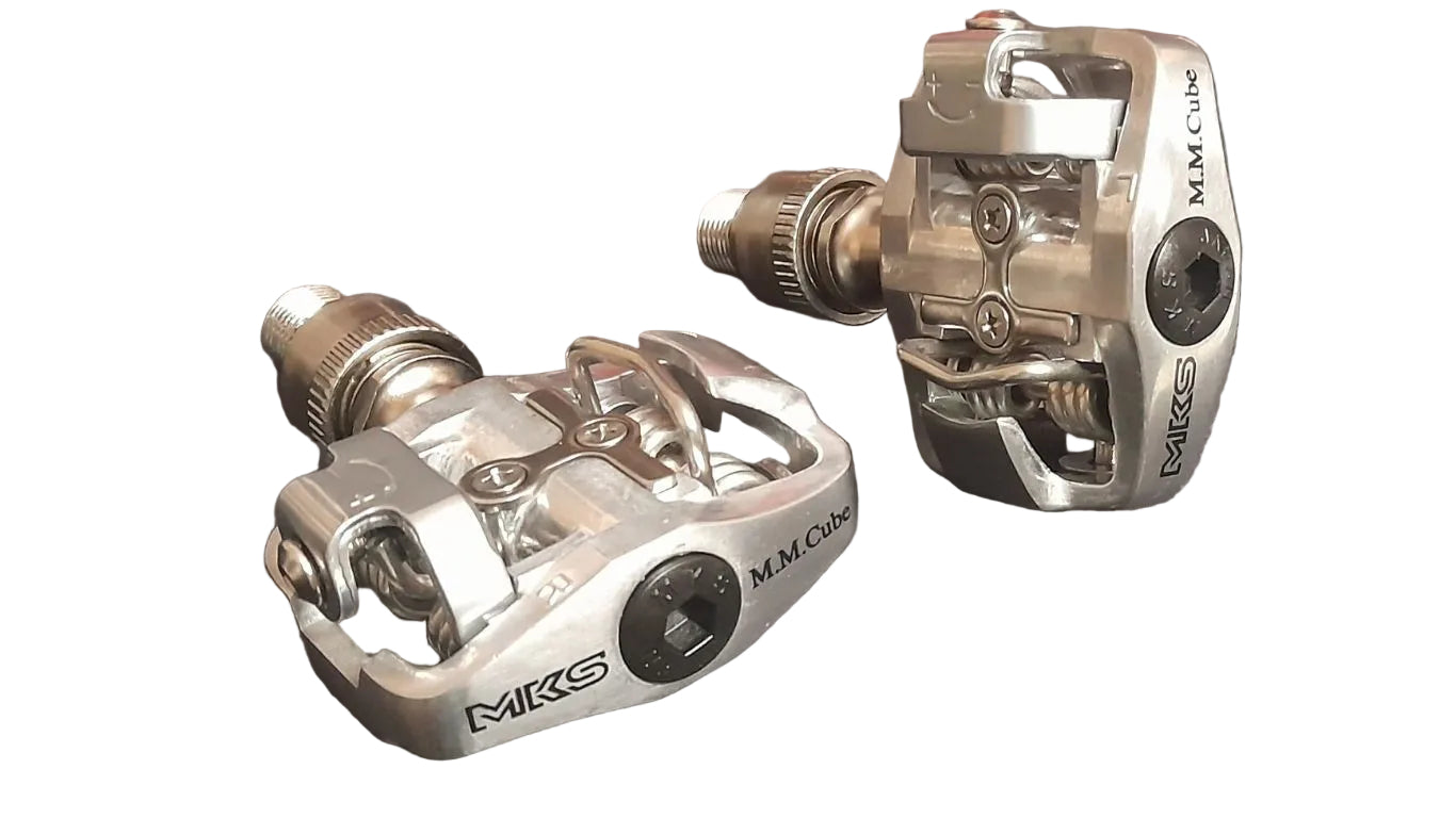 Mm-cube Ezy Clipless Pedals - MKS Pedals - Cobbled Climbs