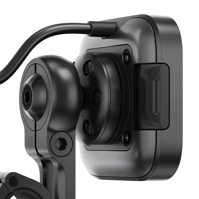 MOTORCYCLE MOBILE MIRROR Qi2 CHARGING MOUNT