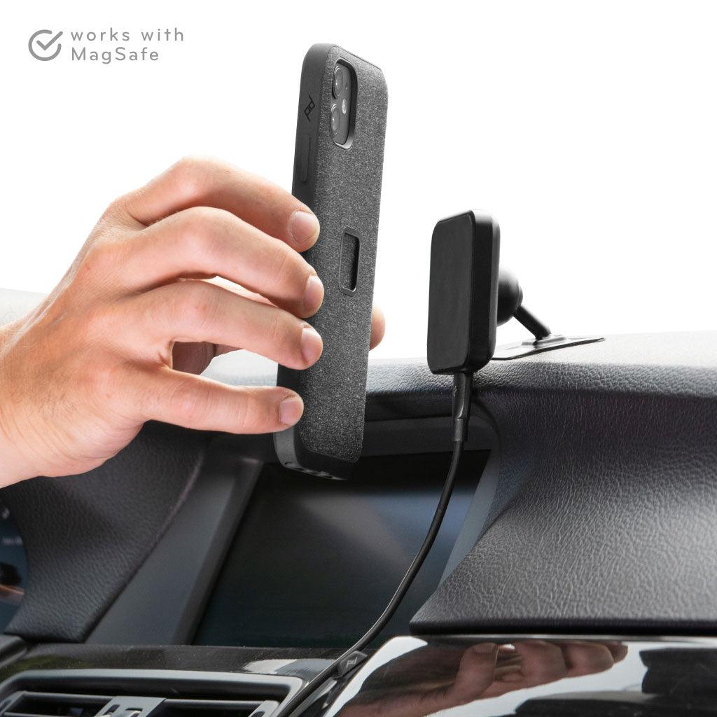 Peak Design Mobile Car Mount VHB Charging (Black) - BUMSONTHESADDLE