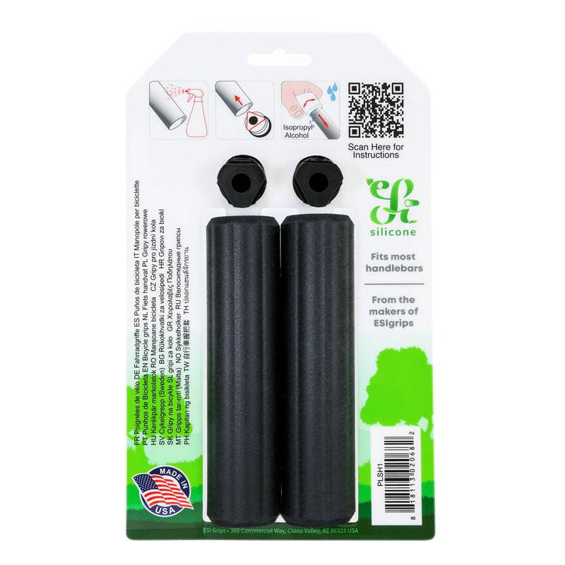 Plush Silicone Bicycle Grips | ESI Grips | Cobbled Climbs – view 2