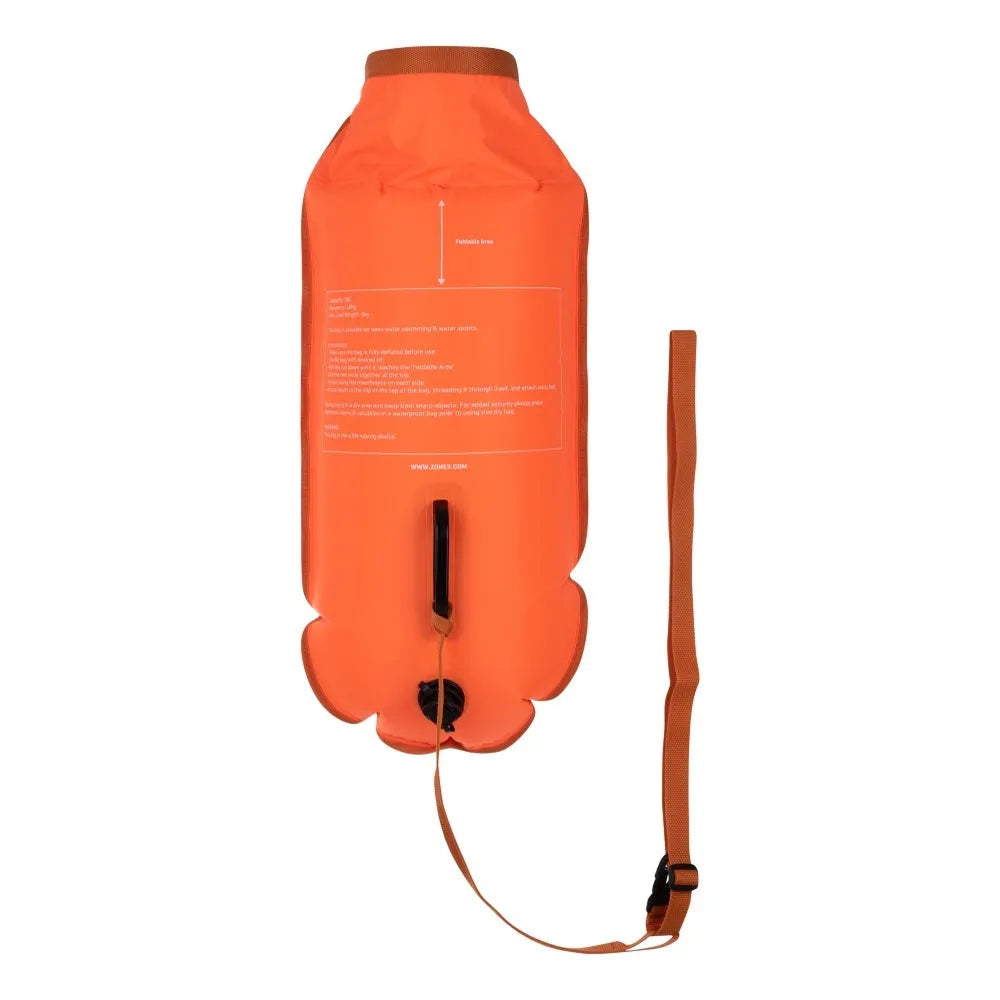 Swim Safety Buoy/Dry Bag (Hi-Vis-Orange) – Zone 3 premium cycling Safety Bouy in India from Cobbled Climbs