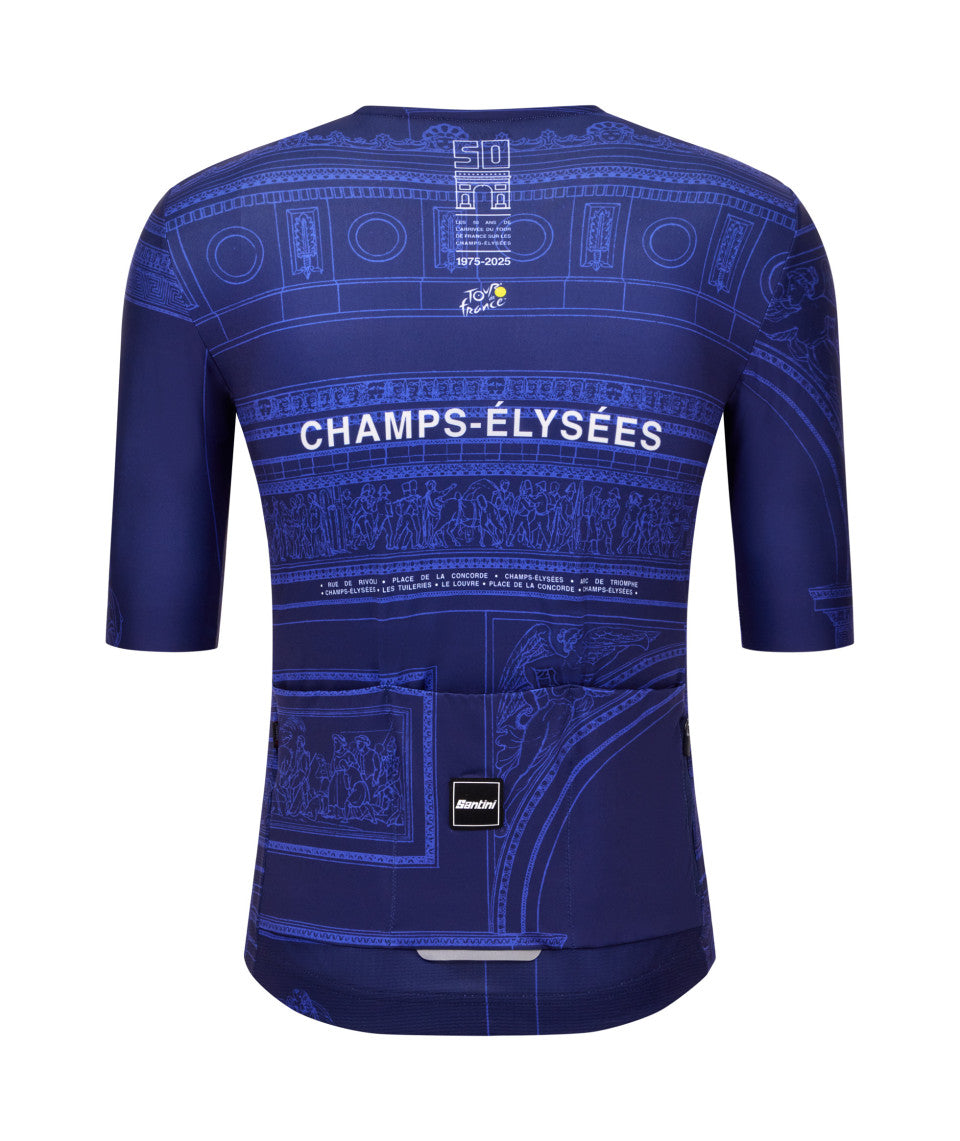 TDF ARRIVEE ARC DE TRIOMPHE JERSEY – Santini premium cycling Jerseys in India from Cobbled Climbs