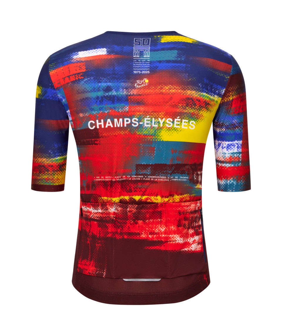 TDF ARRIVEE DASH JERSEY – Santini premium cycling Jerseys in India from Cobbled Climbs