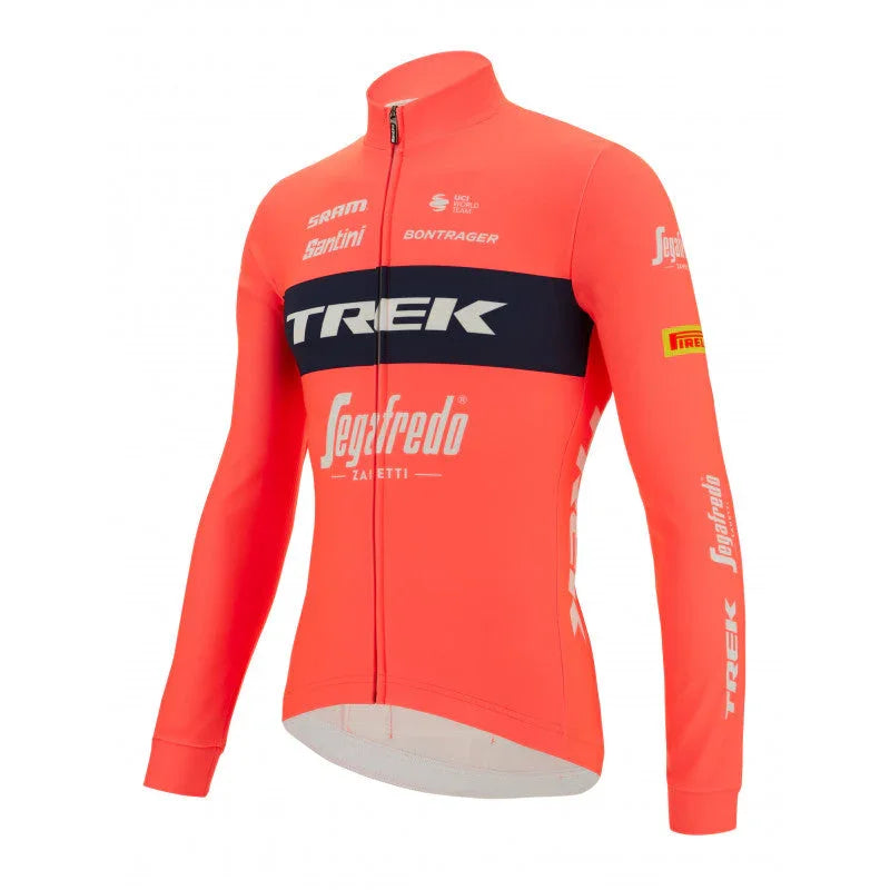 Santini Trek Segafredo ビブタイツ ジャージ上下セット Trek Segafredo Mens Cycling Jersey - Santini