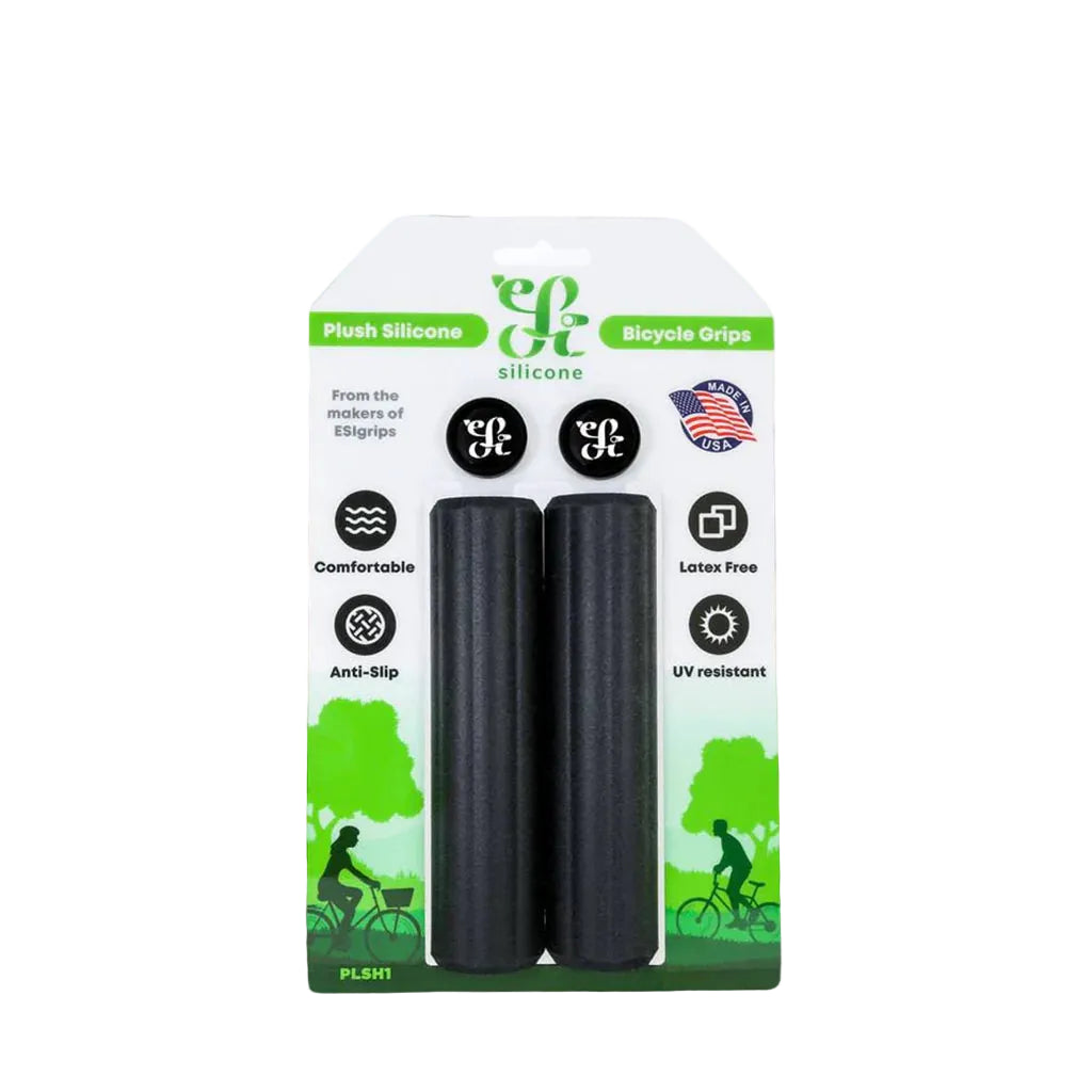 Plush Silicone Bicycle Grips | ESI Grips | Cobbled Climbs