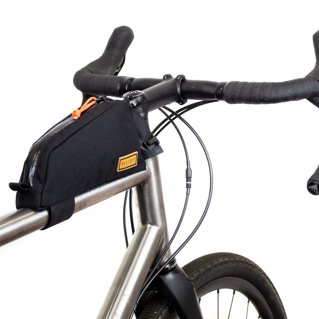 TOP TUBE BAG – Restrap premium cycling Frame Bags in India from Cobbled Climbs