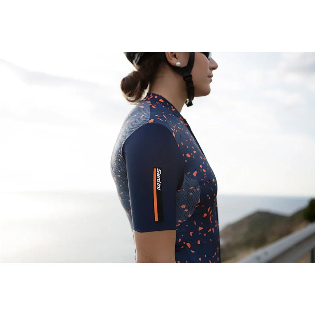 DELTA PIETRA WOMENS CYCLING JERSEY - Santini - Cobbled Climbs