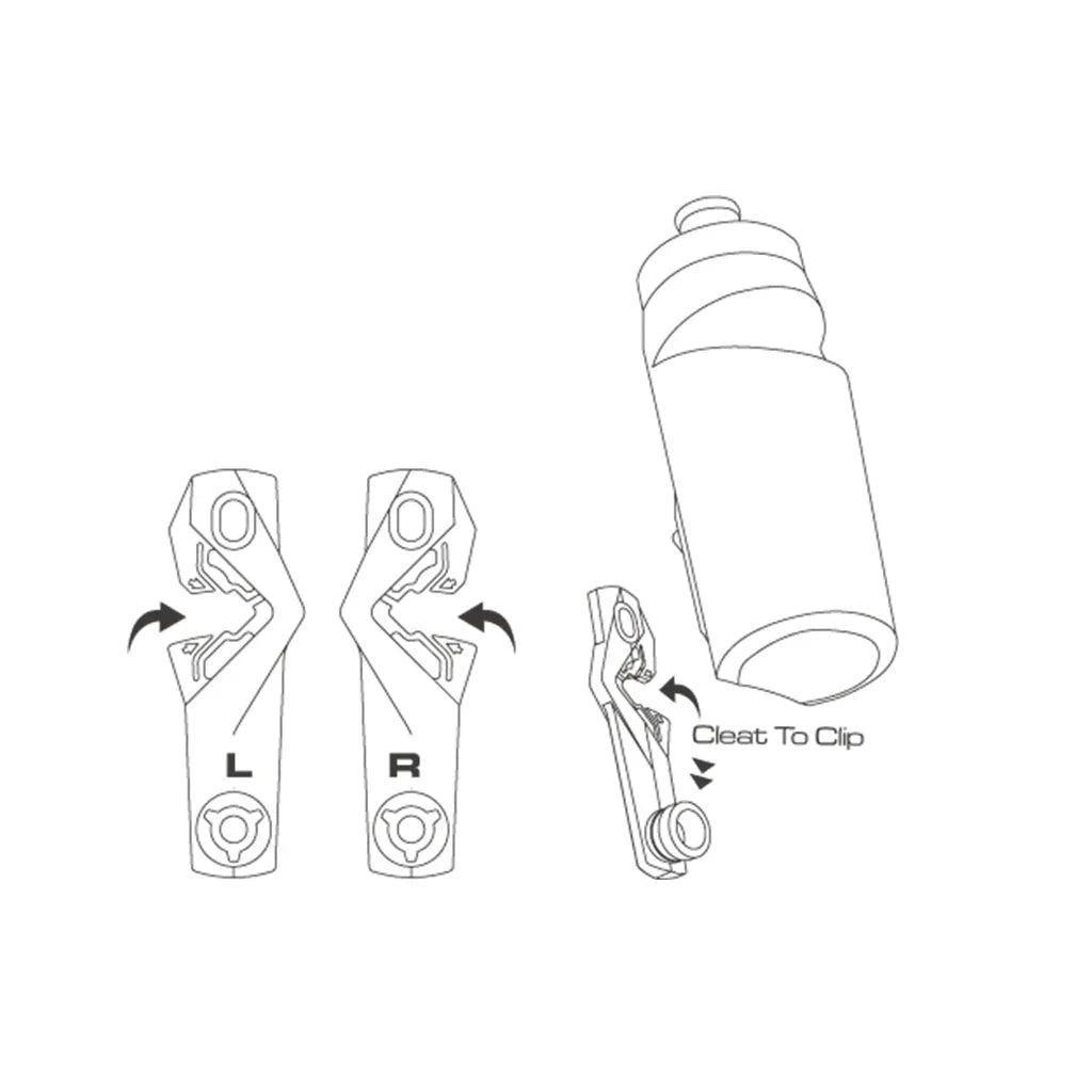 BOTTLE CLEAT WITH BOLTS - Birzman - Cobbled Climbs