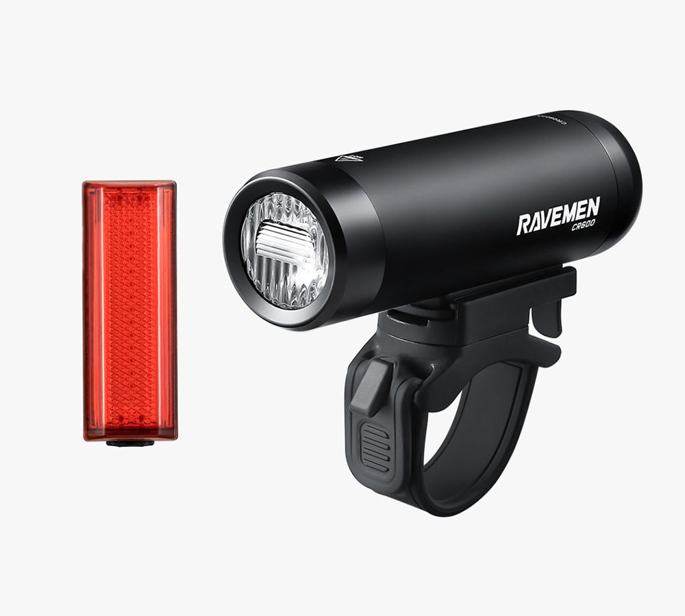 LS-10 BICYCLE FRONT & REAR COMBO LIGHT – Ravemen premium cycling Combo Lights in India from Cobbled Climbs