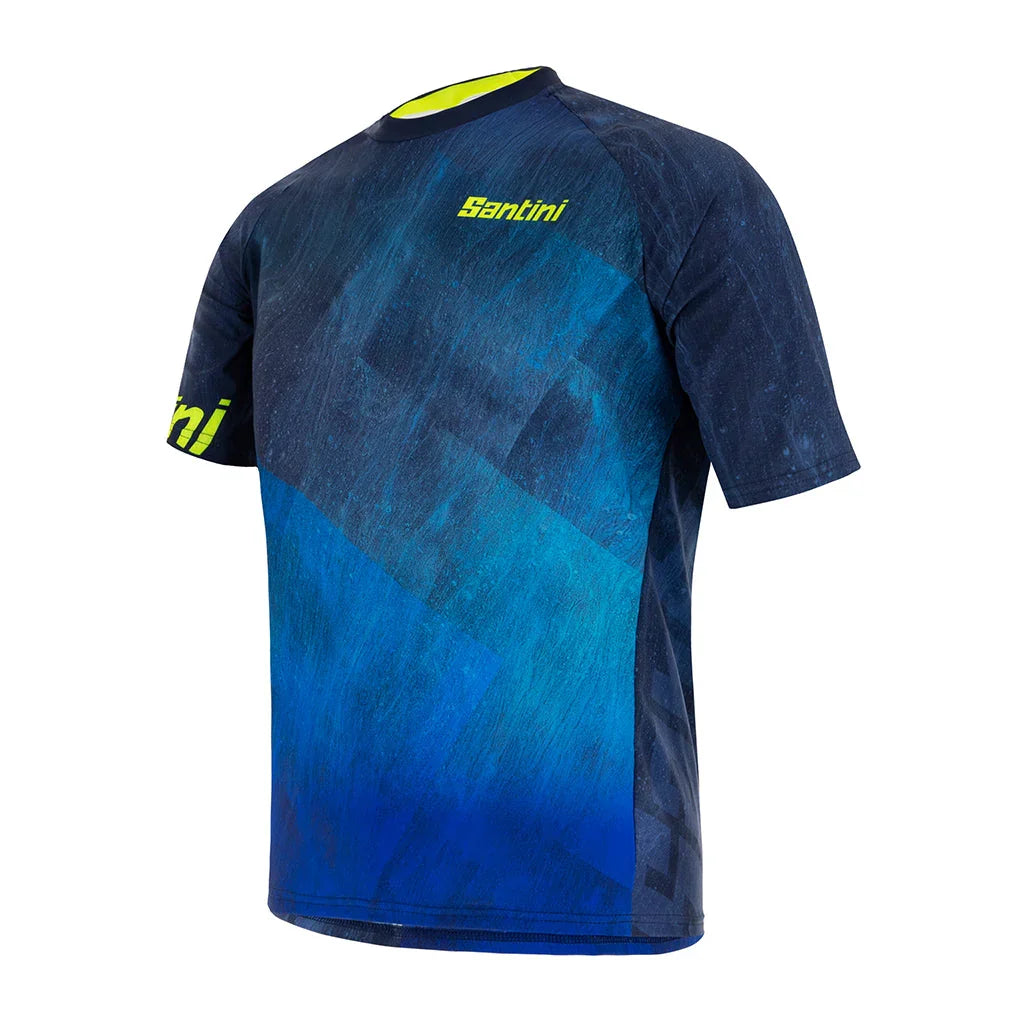 Rock MTB Mens Cycling Jersey - Santini - Cobbled Climbs