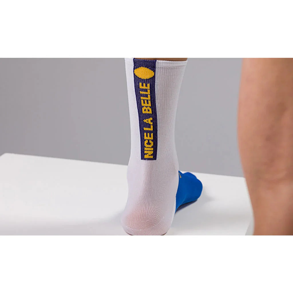PARIS NICE MENS CYCLING SOCKS - Santini - Cobbled Climbs