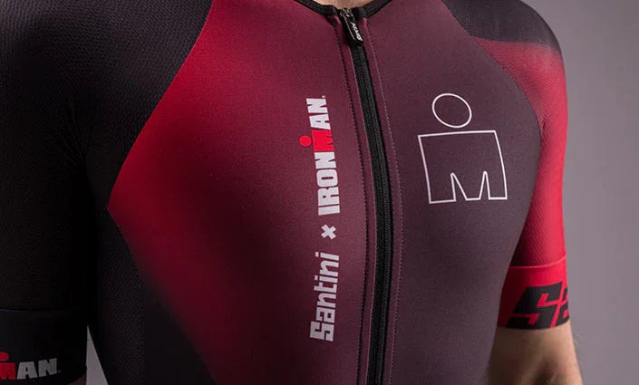 Ironman Ikaika Mens Cycling Trsuit - Santini - Cobbled Climbs