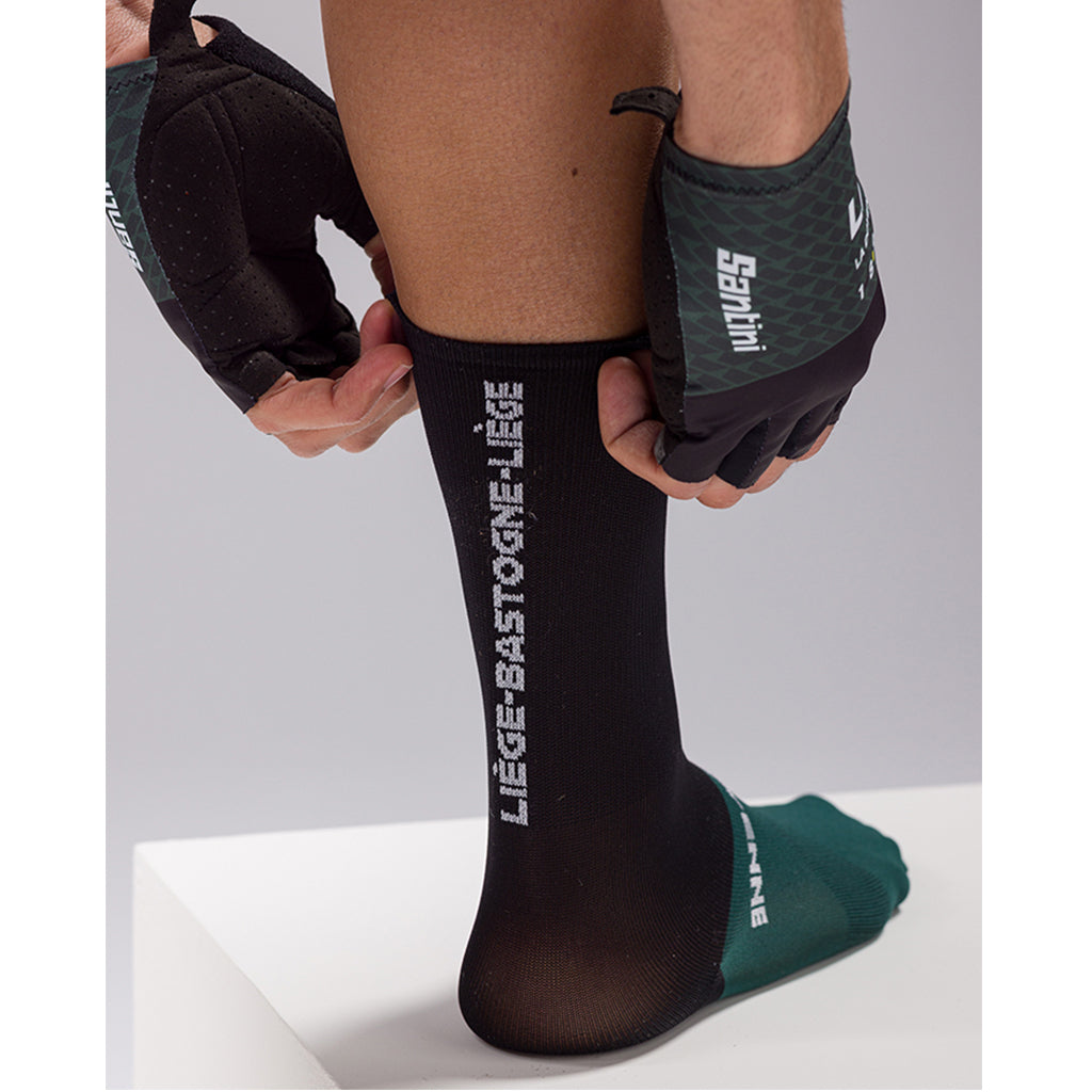 LIEGE BASTOGNE LIEGE UNISEX CYCLING GLOVES – Santini premium cycling Gloves in India from Cobbled Climbs