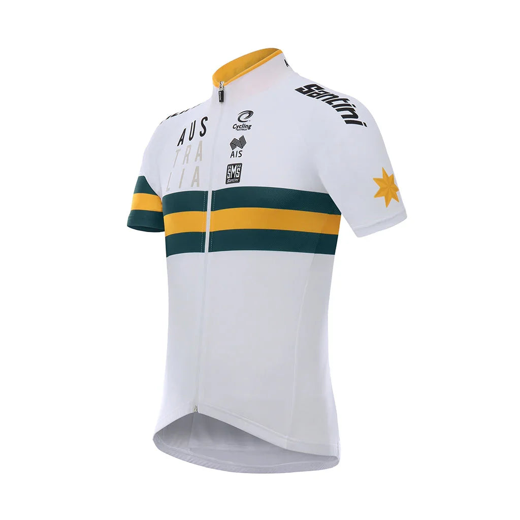 TEAM AUSTRALIA MENS CYCLING JERSEY - Santini - Cobbled Climbs