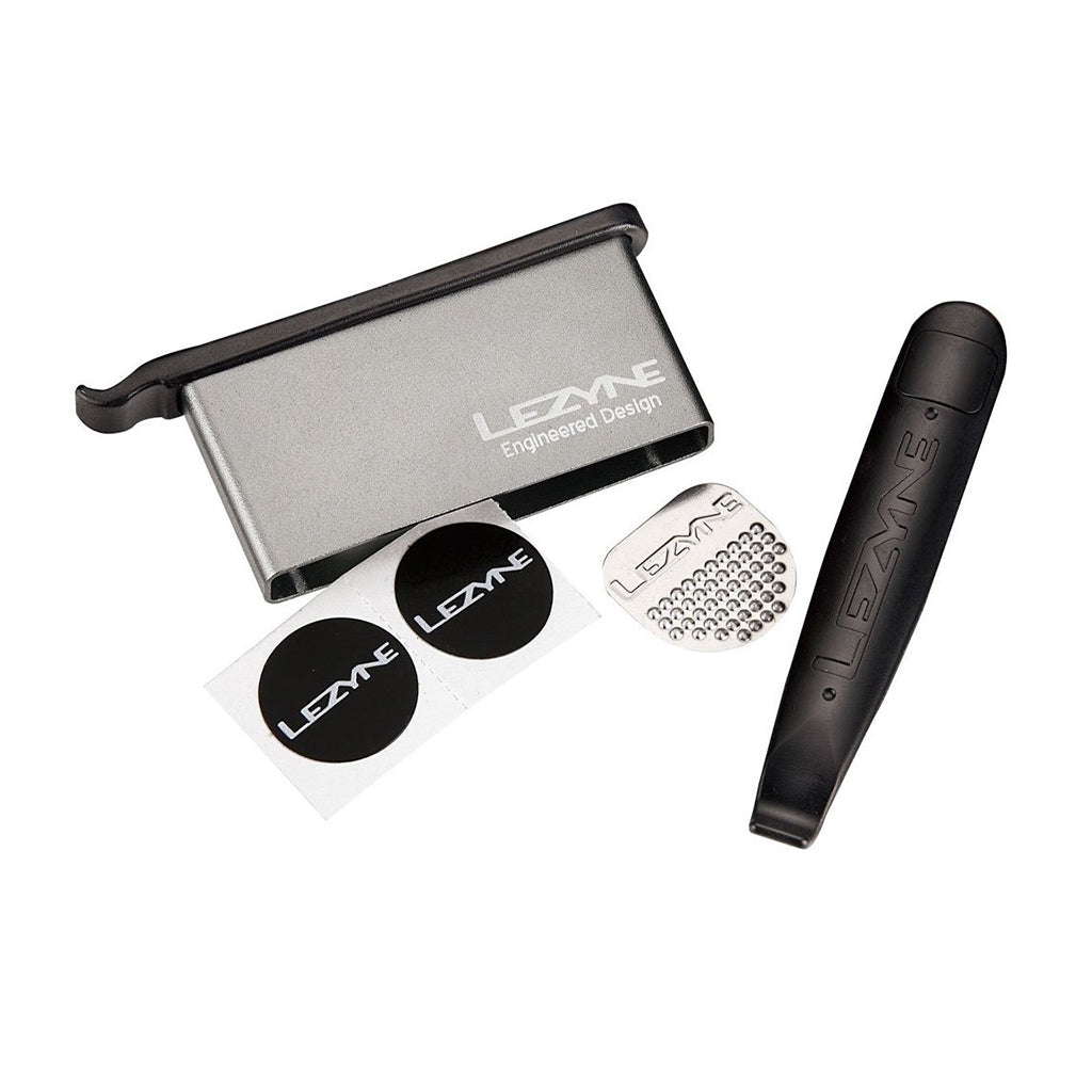 LEVER KIT PUNCTURE PATCHES WITH TYRE LEVER – Lezyne premium cycling Tyre Levers in India from Cobbled Climbs