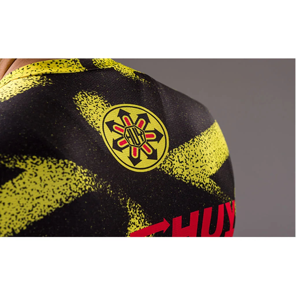 I TDF Mur De Huy Mens Cycling Jersey - Santini - Cobbled Climbs