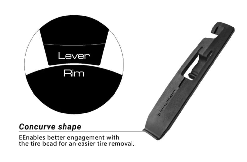 TUBELESS TIRE LEVER SET – Birzman premium cycling Tire Levers in India from Cobbled Climbs