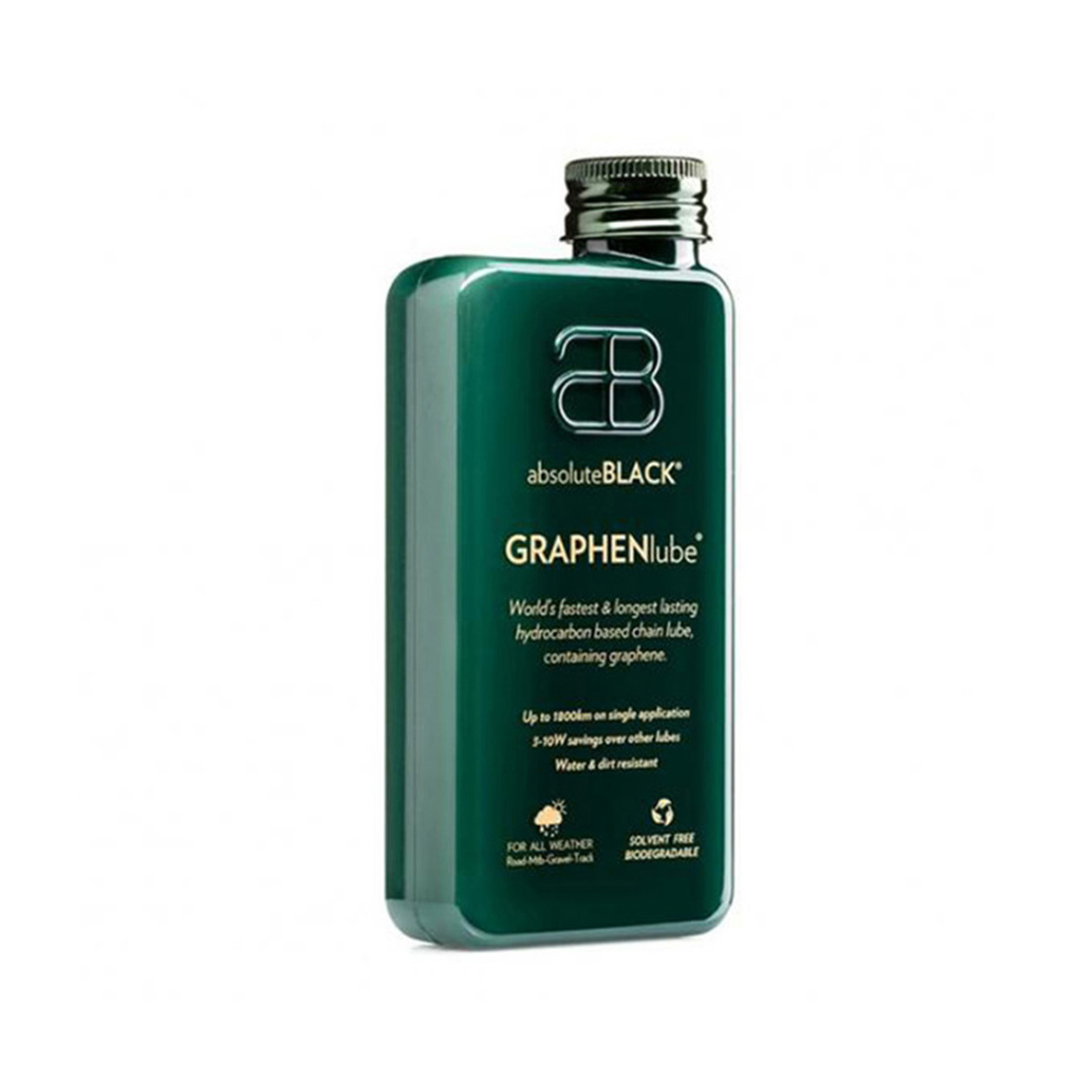 AbsoluteBLACK Lubrifiant chaîne GRAPHENlube - 140ml toutes conditions AbsoluteBLACK Lubrifiant chaîne GRAPHENlube - 140ml toutes conditions