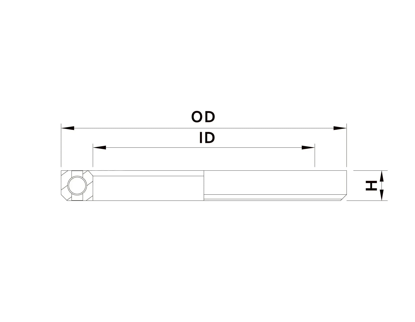 HIGH PRECISION STEEL HUB BEARING (ABEC3) #6001 - Tripeak - Cobbled Climbs