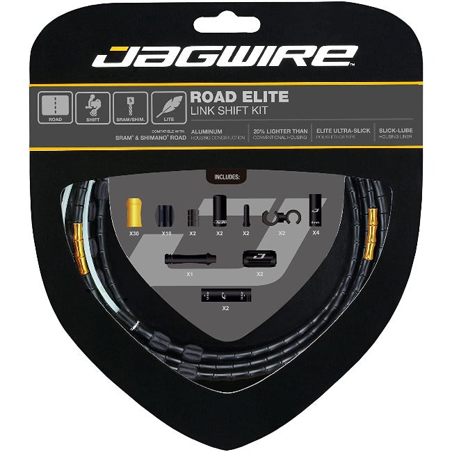 ROAD ELITE LINK SHIFT KIT – Jagwire premium cycling Brake Cable Kits in India from Cobbled Climbs