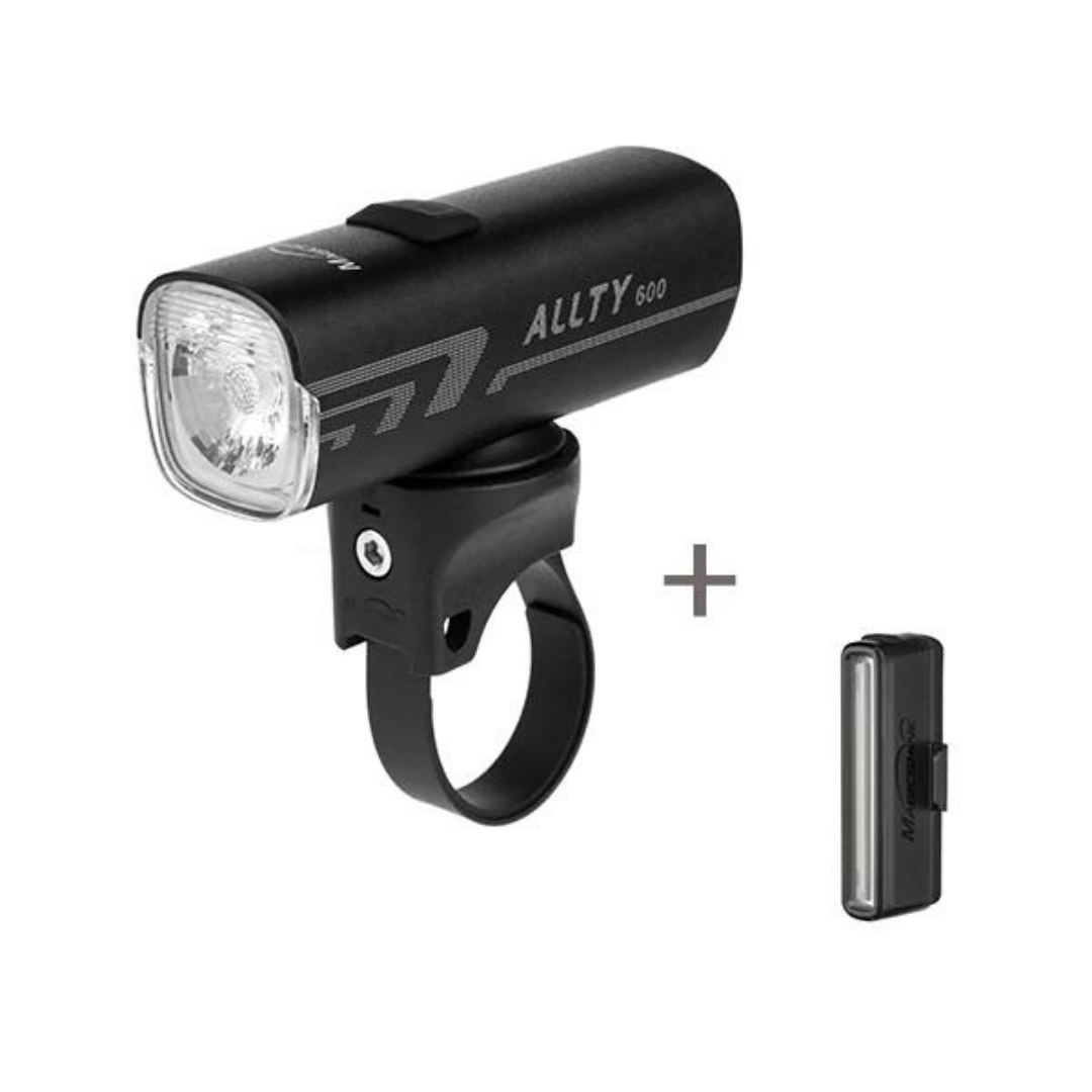 Buy Allty 600 Bike Light Combo Set | Cobbled Climbs