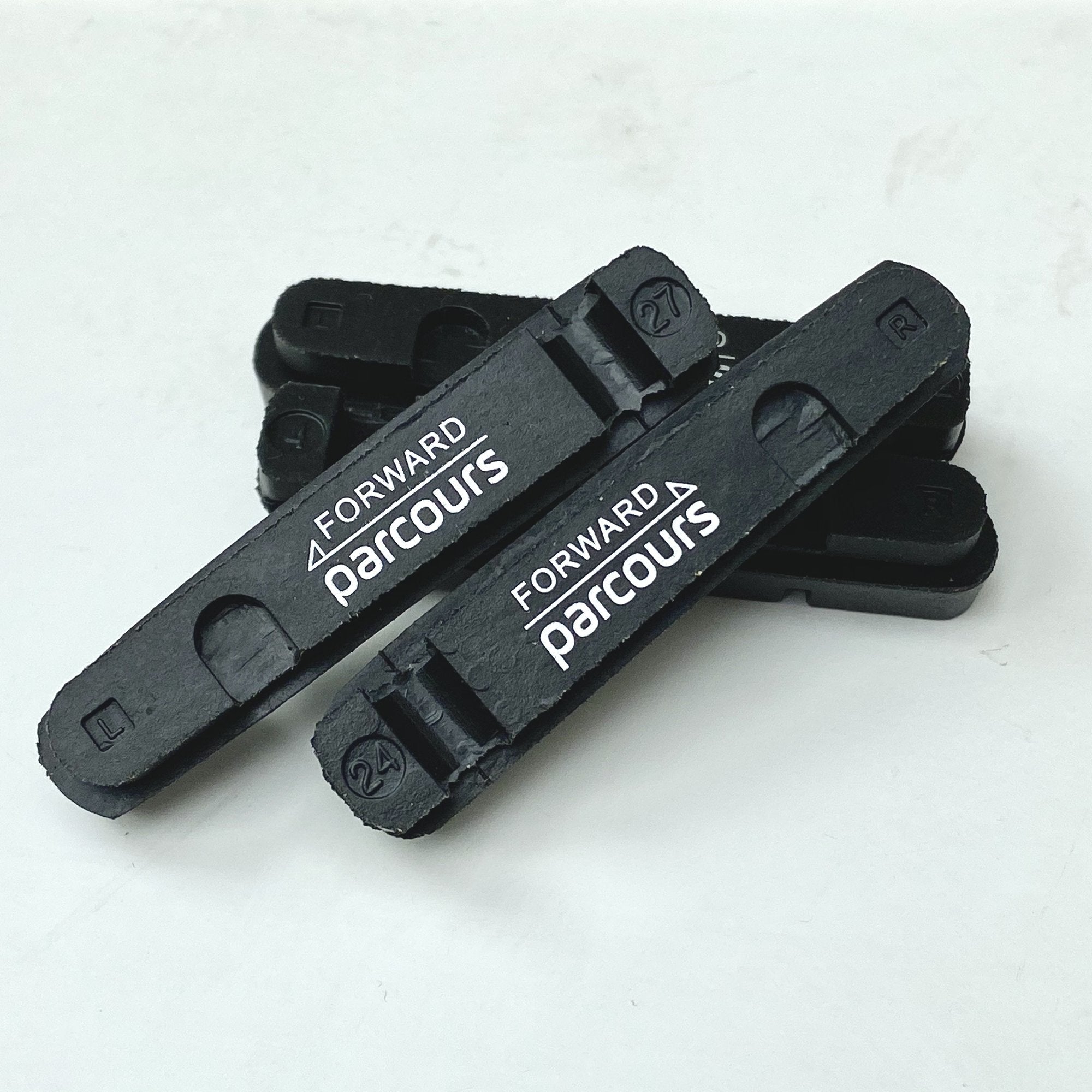 CARBON WHEEL RIM BRAKE PADS – Parcours premium cycling Rim Brake Pads in India from Cobbled Climbs