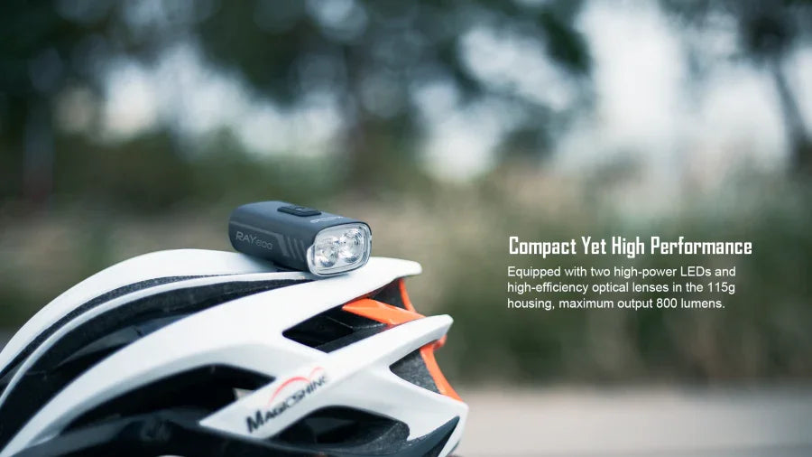 RAY 800 FRONT LIGHT - Magicshine - Cobbled Climbs