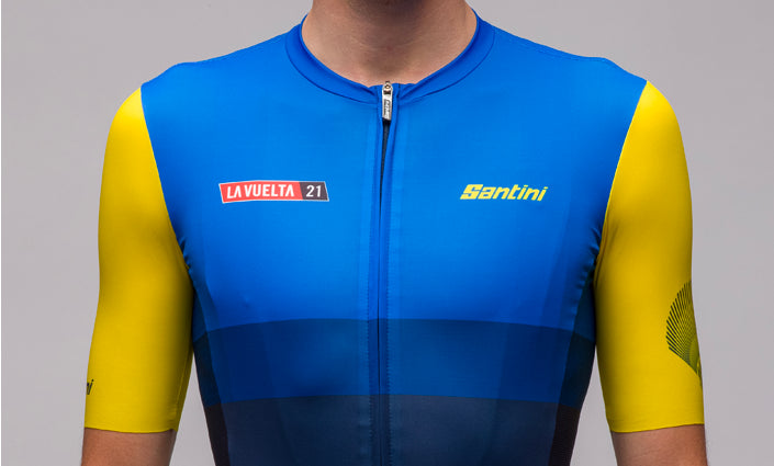 LA VUELTA GALICIA MENS CYCLING JERSEY – Santini premium cycling Jerseys in India from Cobbled Climbs