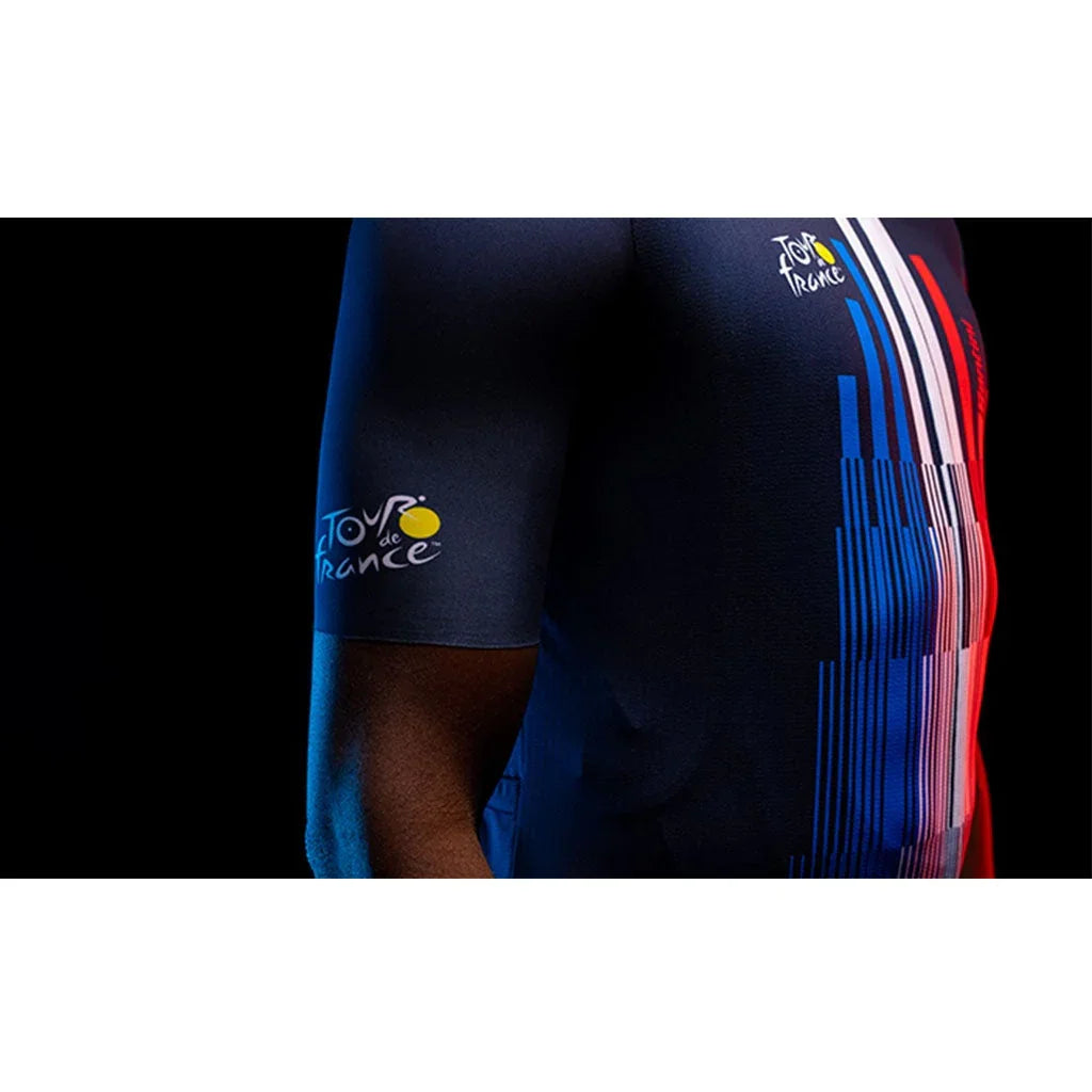 Tour De France Trionfo Mens Cycling Jersey - Santini - Cobbled Climbs