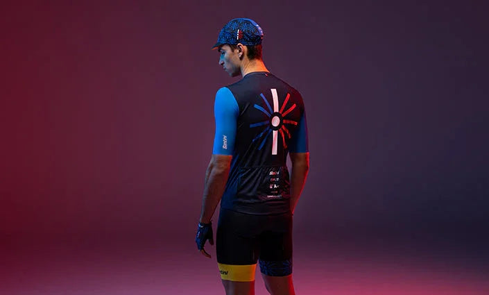 Tour De France Trionfo Mens Cycling Jersey - Santini - Cobbled Climbs
