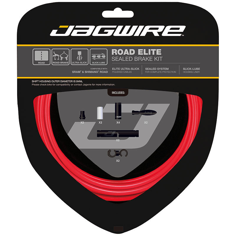 ROAD ELITE DIY BRAKE CABLE KIT – Jagwire premium cycling Brake Cable Kits in India from Cobbled Climbs